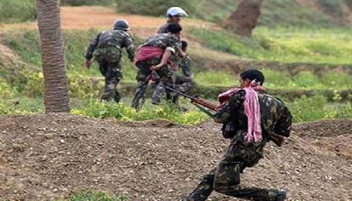 सुरक्षा बलों के साथ मुठभेड़ में महिला सहित दो नक्सली ढेर
