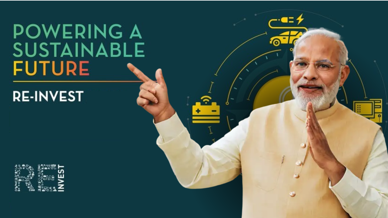 PM मोदी का बड़ा ऐलान: 2047 तक भारत बनेगा विकसित देश, जानें RE-INVEST 2024 में क्या कहा?