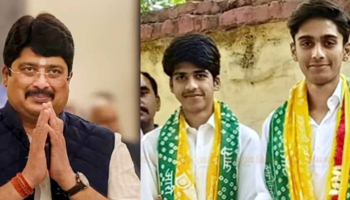 कुंडा के बाहुबली विधायक "राजा भैया" के दोनों बेटों की राजनीति में एंट्री, अक्षय प्रताप सिंह की मौजूदगी में जनसत्ता दल के सदस्य बने
