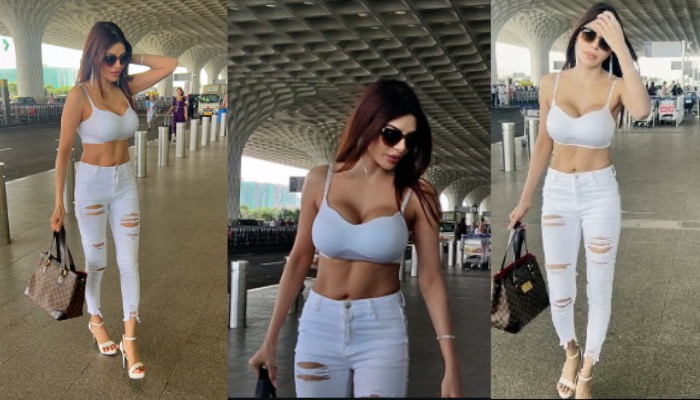 Sherlyn Chopra की Hotness ने बनाया सबको दीवाना , Airport पर बिखेरा जलवा