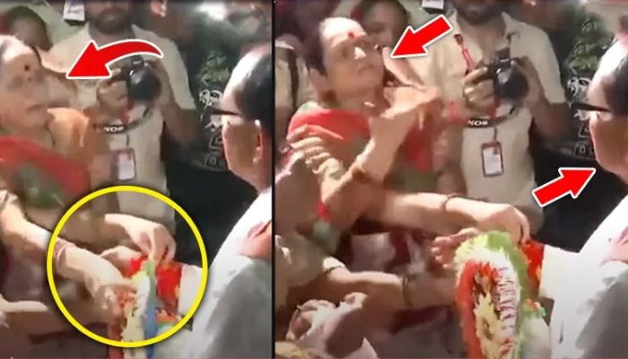 सिहोर में राखी बंधवाने पहुँचे केंद्रीय मंत्री Shivraj Singh Chauhan को सबके सामने लाडली बहन ने लगा दी डांट