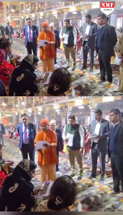 जनता दर्शन में सीएम योगी ने सुनीं लोगों की समस्याएं