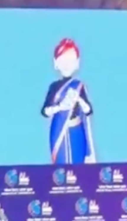 Narendra Modi के भाषण का AI-इनेबल्ड साइन लैंग्वेज इंटरप्रिटेशन लाइव