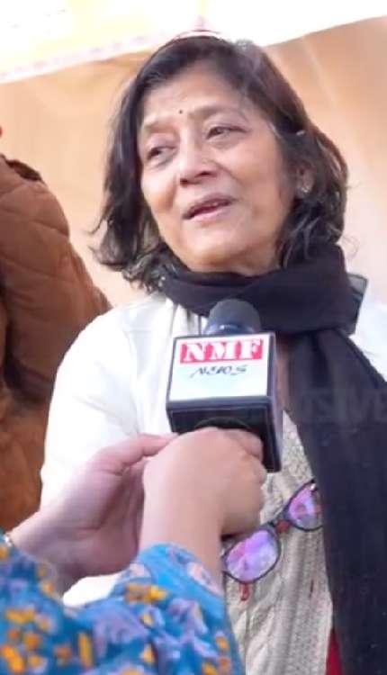 सिर्फ उत्तरायणी महोत्सव ही नहीं माल्टा महोत्सव की भी फैन निकलीं ये महिला!