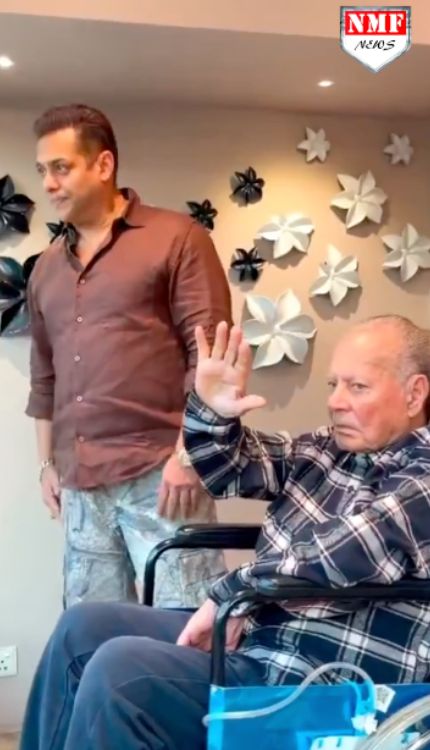 ईद पर Salman Khan ने फैमिली के साथ दिखाई पिता Salim Khan की झलक, शेयर किया प्यारा video