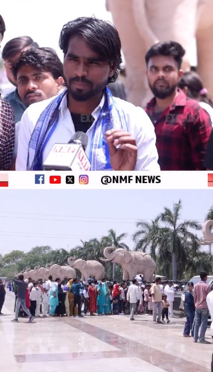 Ambedkar Park में आए दलित शख्स ने क्यों कहा- मैं योगी आदित्यतनाथ को नमन करता हूं!