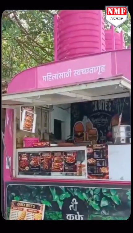 Pink Toilet में बनाया Cafe, roll और Noodles के मजे ले रहे थे लोग, फिर जो हुआ!
