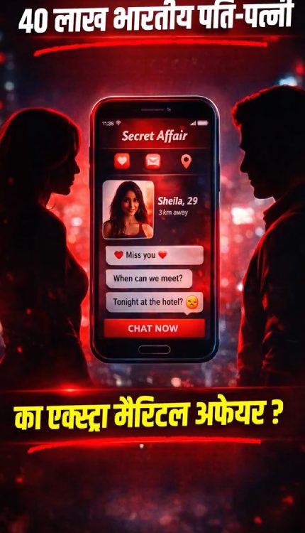 मार्केट में आ गया एक्स्ट्रा मैरिटल अफेयर के लिए भी नायाब एप, कई घरों में हंगामा!