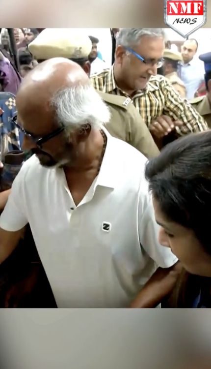 तमिलनाडु विधानसभा चुनाव 2026: रजनीकांत ने किया मतदान, एक्टर को देखने के लिए लगी भीड़