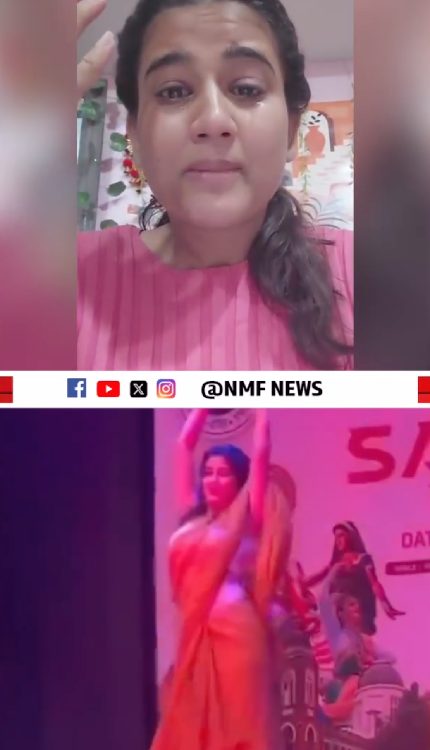 Dance पर मचा बवाल तो रोते हुए बोली लड़की- मैंने साड़ी पहनी थी इसमें अश्लीलता कहां है?