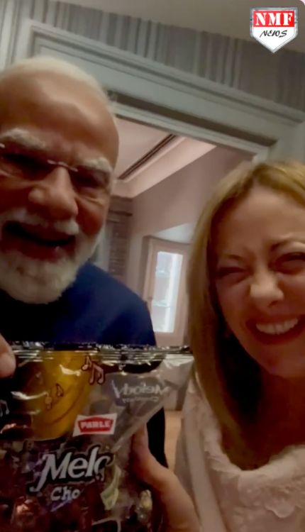 प्रधानमंत्री मोदी ने इटली की PM जॉर्जिया मेलोनी को गिफ्ट किया 'मेलोडी’ की टॉफी का पैकेट, Viral हुआ Video