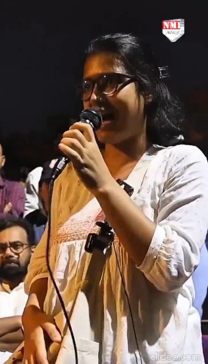 खून बहाने के लिए उकसाने वाला उमर ख़ालिद वामपंथी नेहा बोरा का गुरू है ? इनके चक्कर में मत फंसना!