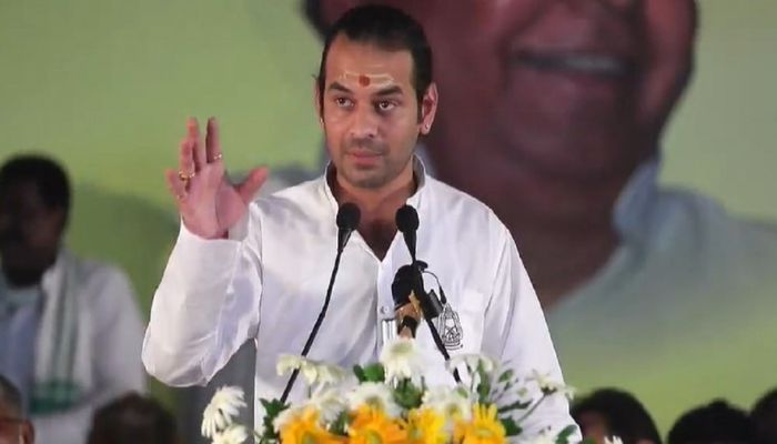 चुनावी माहौल में तेज प्रताप यादव ने BJP पर किए तीखे वार - 'महिला सुरक्षा के मामले में यूपी फिसड्डी है'