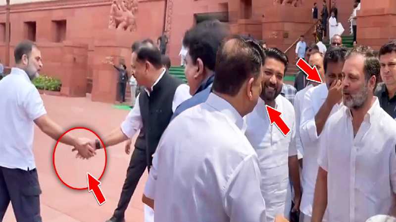 रूडी को वोट नहीं दिए कांग्रेस MPs ने, माफी मांगने के लिए पीछे दौड़े Rahul