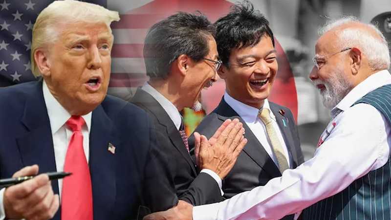 मोदी के पहुंचते ही जापान ने ट्रंप को दे दिया झटका, अमेरिका को 550 अरब डॉलर का नुक़सान!