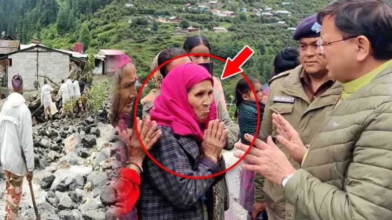जब टूट पड़ी आफ़त, जनता के लिए चट्टान बनकर खड़े हो गए CM Dhami!