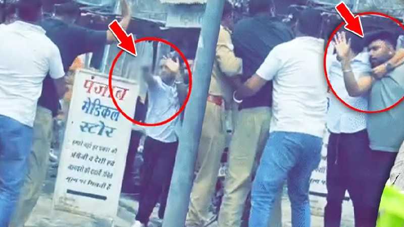 CM का आदेश, Action में आई Police, गर्दन दबोची, पिस्टल तानी UP से Filmy Style में टांग कर ले गई