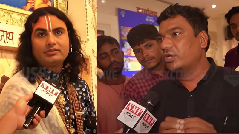 विवाद पर अनिरुद्धाचार्य का पलटवार, एंकर को दी सीधी चुनौती!