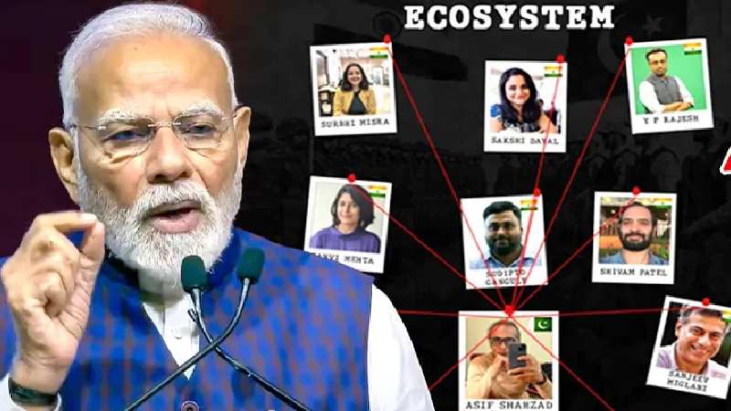 दुनिया में भारत को बदनाम करने का बोझ अपने कंधों पर लेकर चलने वाले पत्रकारों के नाम खुल गए!