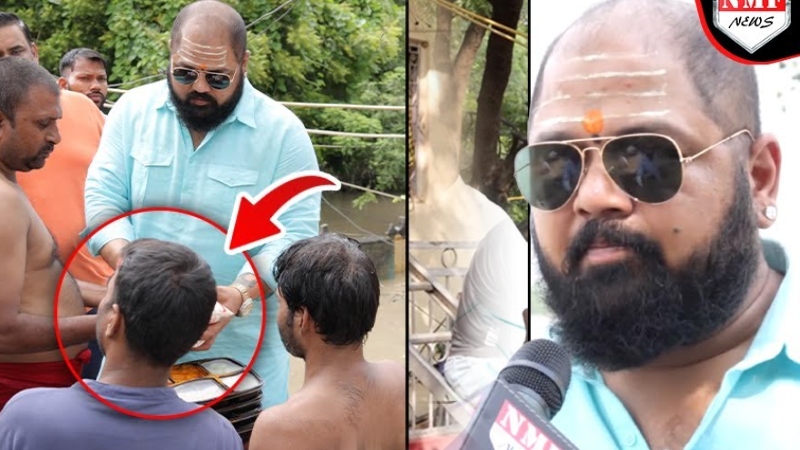 बाढ़ का प्रकोप झेल रही दिल्ली के लोगों के लिए मसीहा बने महंत गौरव शर्मा, दिन रात कर रहे मदद !