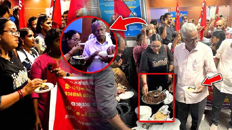 वामपंथी गढ़ में Beef खाने से किया मना तो हो गया हंगामा