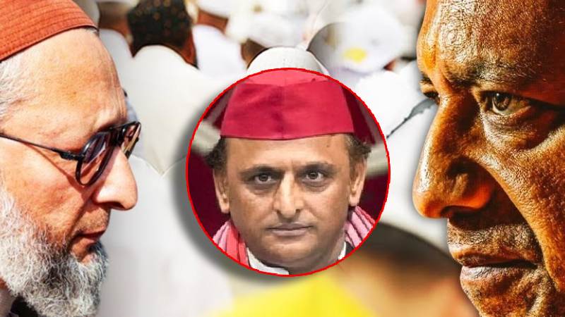 Owaisi ने भी दिया Yogi का ‘साथ’… सीधे Akhilesh के ‘बाप’ तक पहुंच गये!