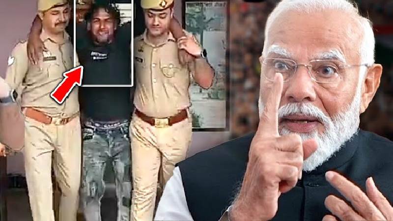 PM Modi को गाली देना Talib को पड़ा महंगा, Yogi की पुलिस के डंडे ने सिखाया सबक!