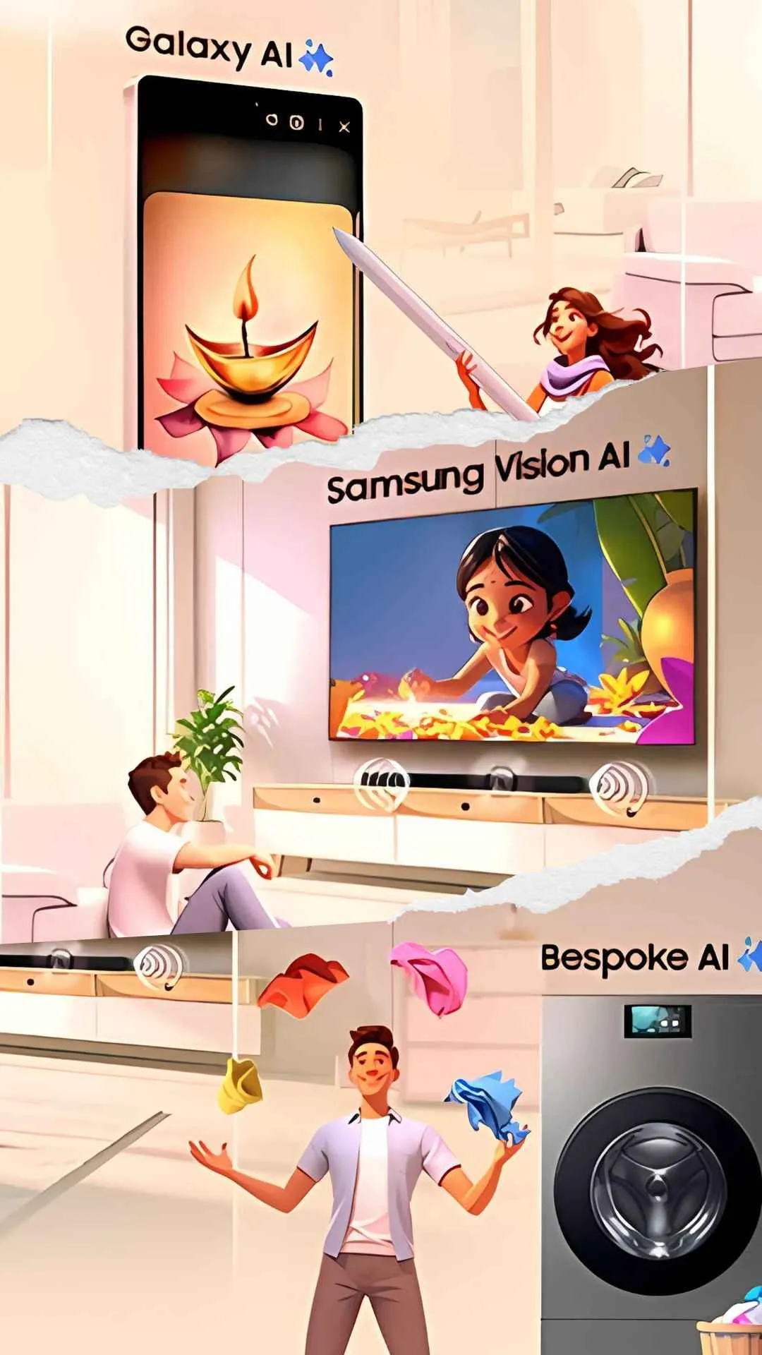 Samsung Fab Grab Fest 2025 : GST कटौती के साथ AC, टीवी और फोन खरीदें कम दाम में