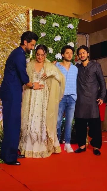 प्रेग्नेंट हैं सोनाक्षी सिन्हा? जहीर इकबाल ने पेट पर हाथ रख दिया हिंट, पति पर चिल्लाई एक्ट्रेस