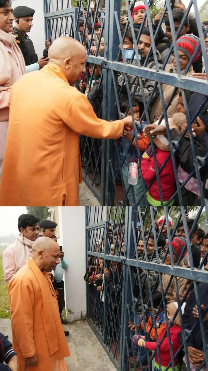 "थैंक्यू महाराज जी", CM योगी ने दिया ऐसा गिफ्ट, बच्चों ने लगाया जयकारा