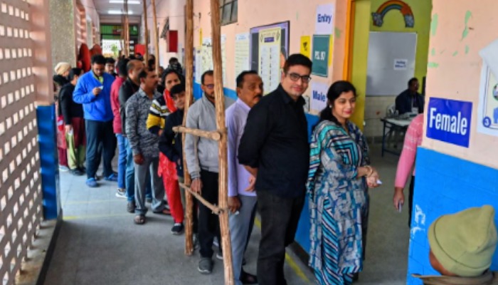 दिल्ली विधानसभा चुनाव 2025: शाम 5 बजे तक 57.78% मतदान दर्ज
